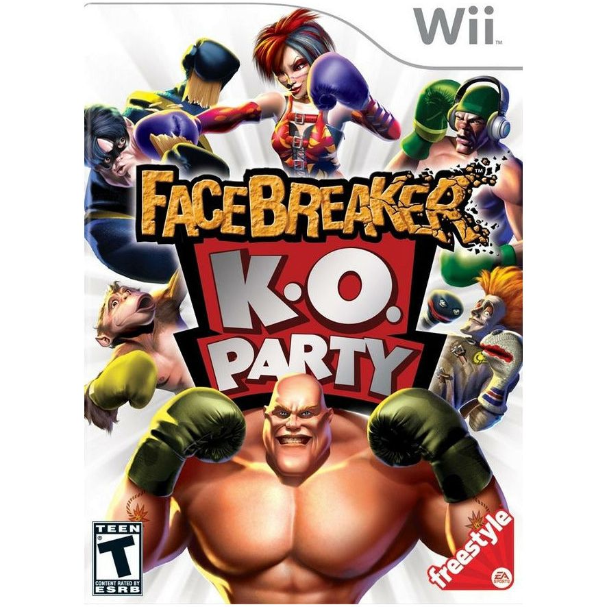 Wii - FaceBreaker KO Party