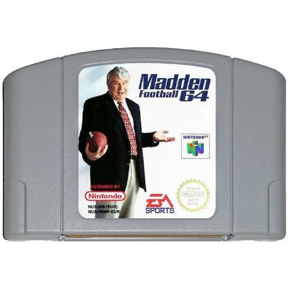 N64 - Madden Football 64 (cartouche uniquement)