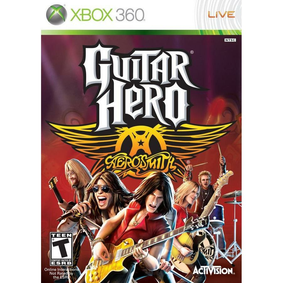 XBOX 360 - Guitar Hero Aerosmith
