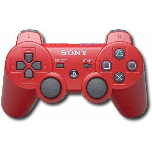Manette PS3 Sony non DualShock (utilisée) (rouge)