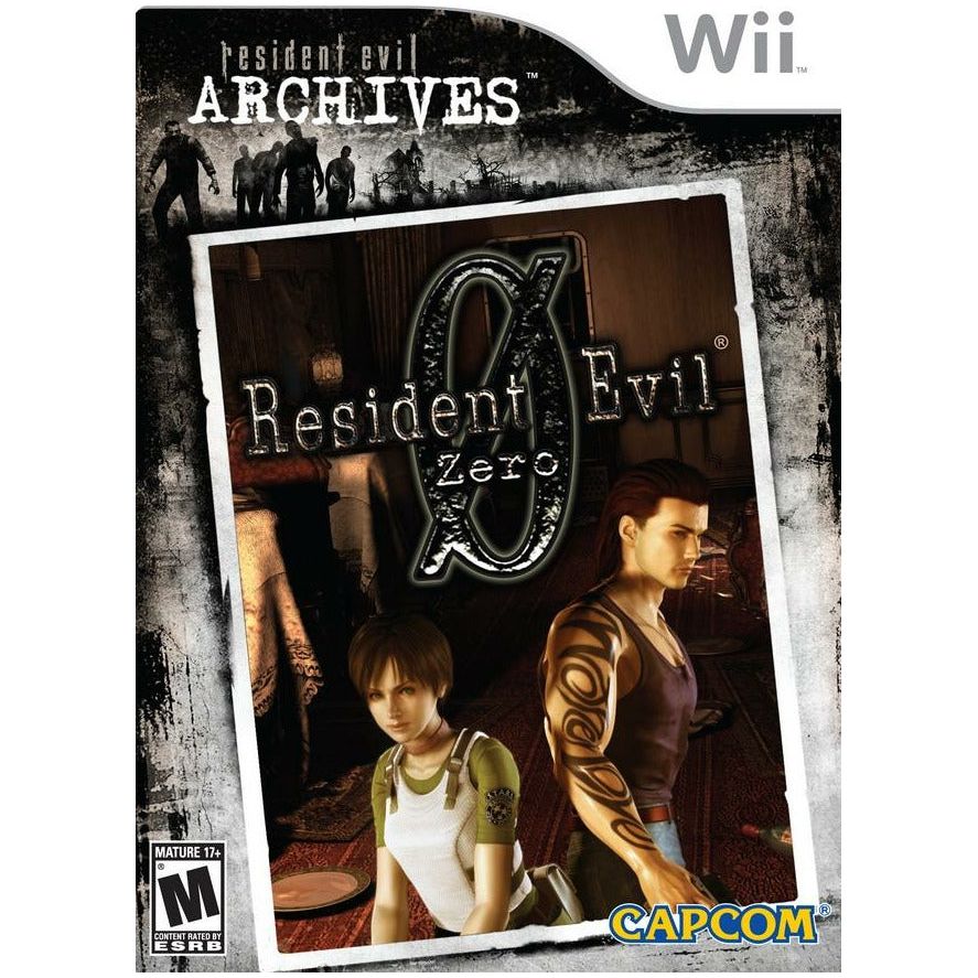 Wii - Resident Evil Zero Resident Evil Archives