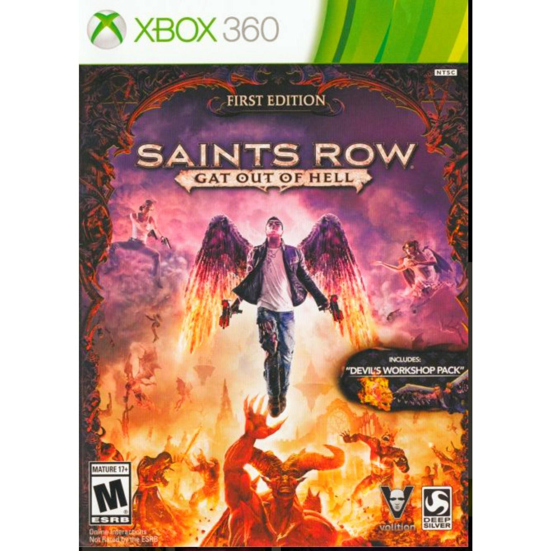 XBOX 360 - Saints Row Gat Out of Hell First Edition