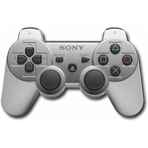 Manette Sony DualShock PS3 (utilisée) (argent)