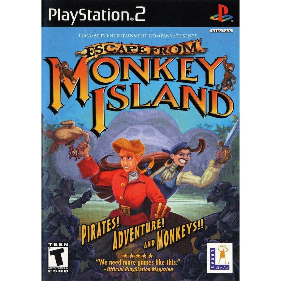 PS2 - Escape From Monkey Island