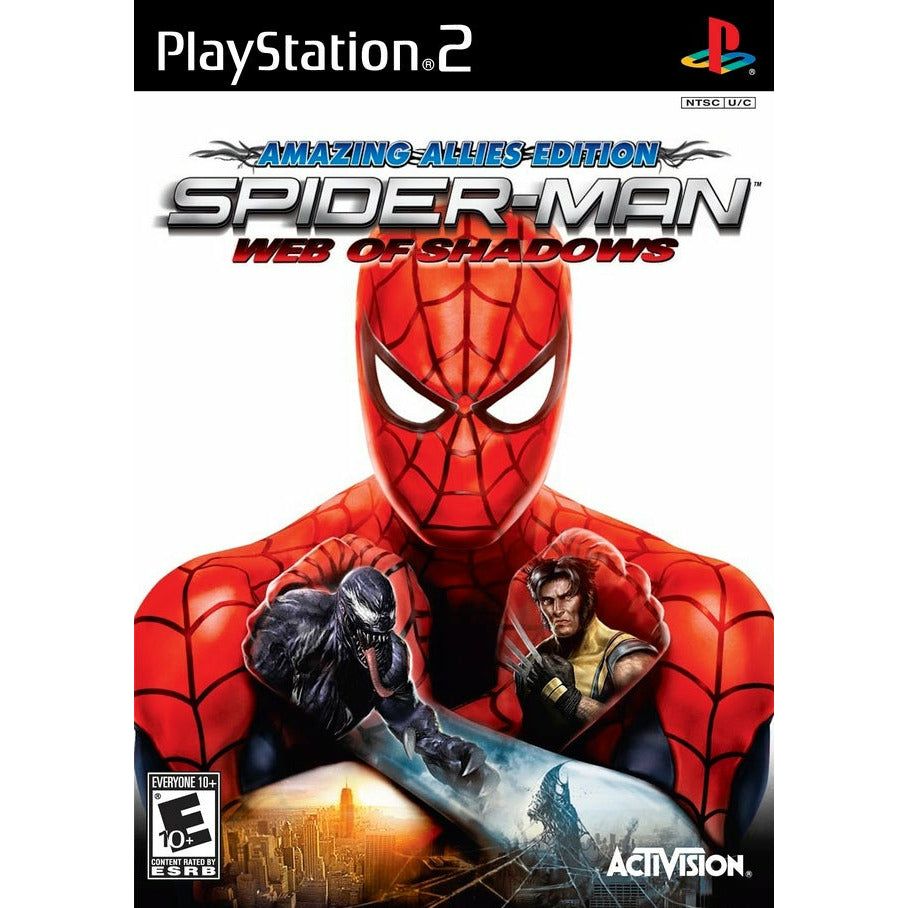 PS2 - Spider-man Web of Shadows Édition Amazing Allies