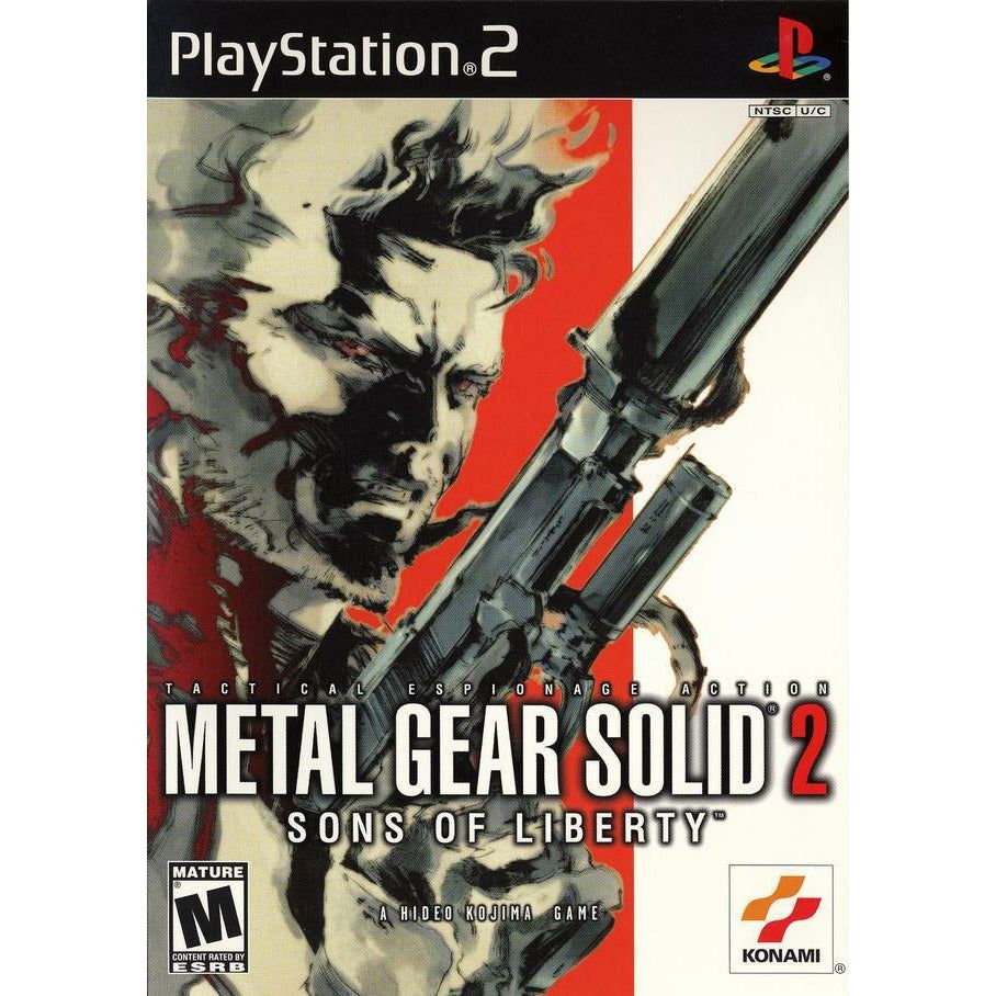 PS2 - Metal Gear Solid 2 Sons of Liberty