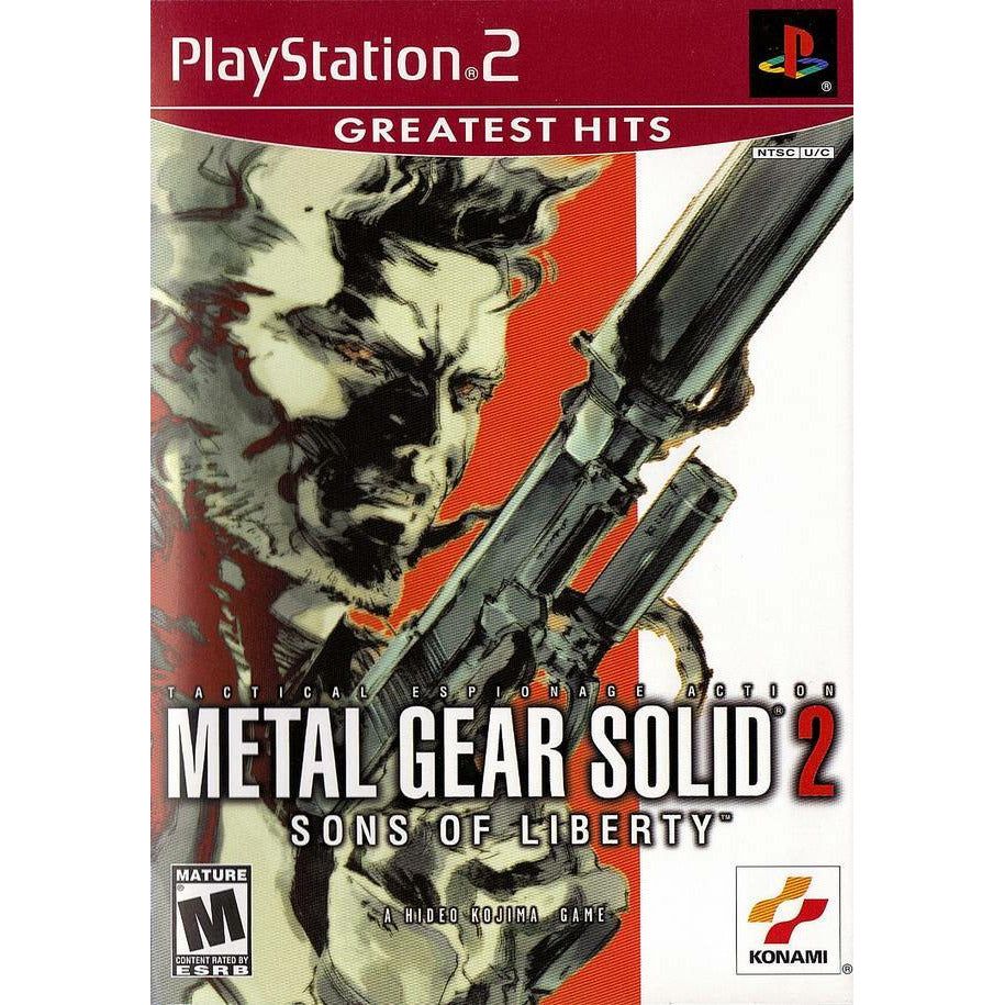 PS2 - Metal Gear Solid 2 Fils de la Liberté