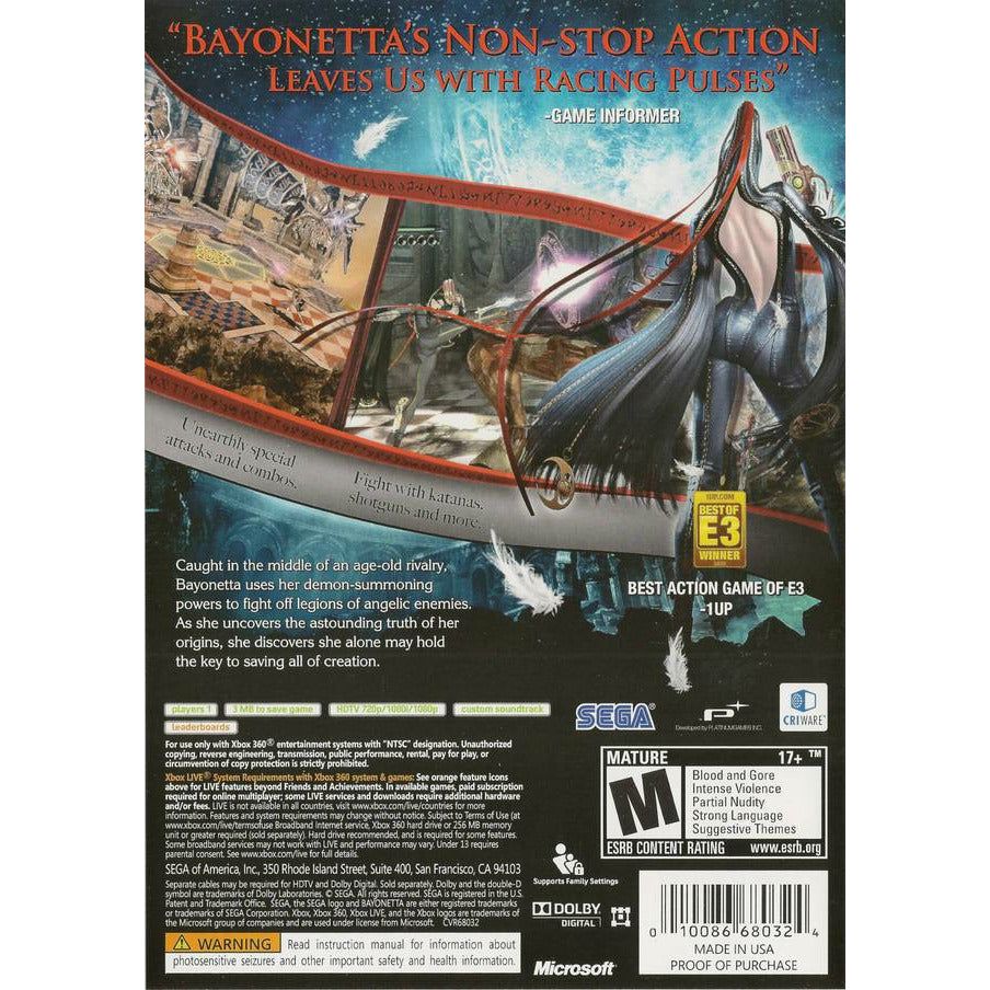 XBOX 360 - Bayonetta