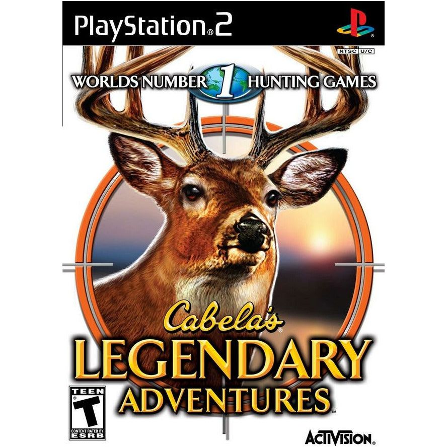 PS2 - Les aventures légendaires de Cabela