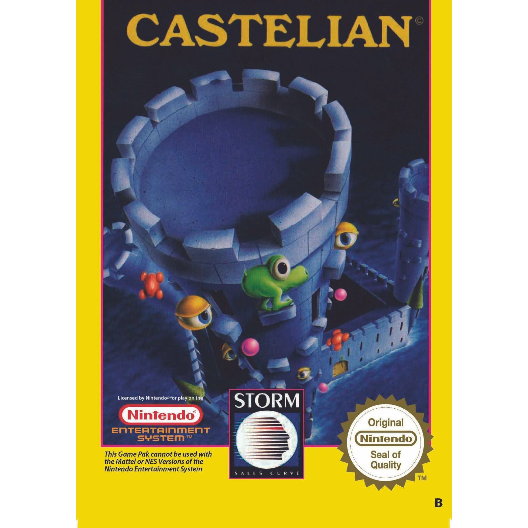 NES - Castelian (Complete In Box)