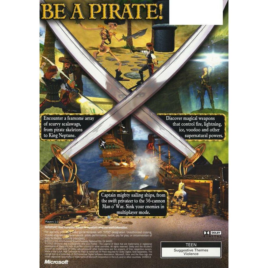 XBOX - Pirates - The Legend of Black Kat
