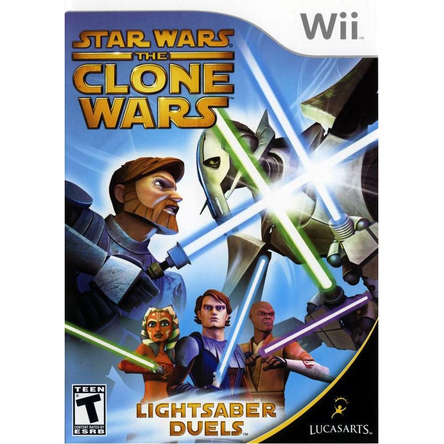 Wii - Star Wars the Clone Wars Lightsaber Duels