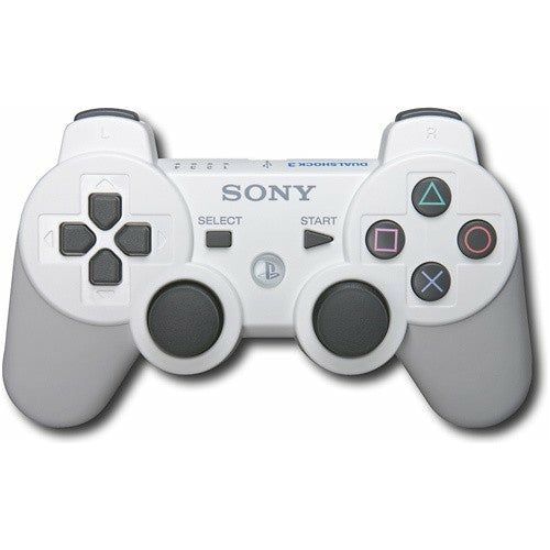 Manette Sony DualShock PS3 (utilisée) (blanc)