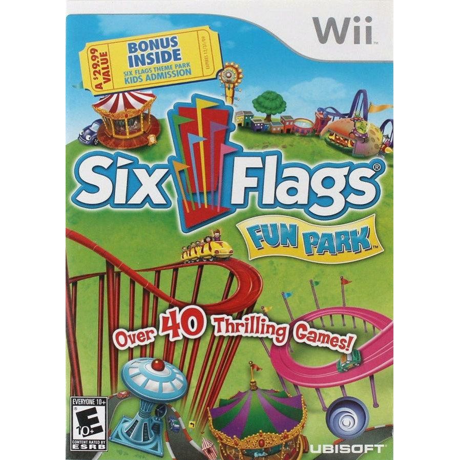 Wii - Six Flags Fun Park