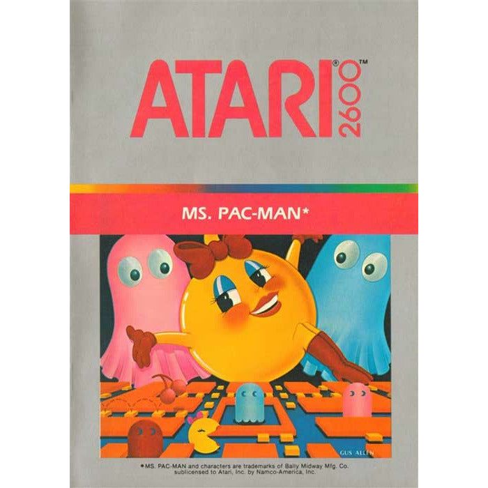 Atari 2600 - Ms. Pac-Man (Cartridge Only)