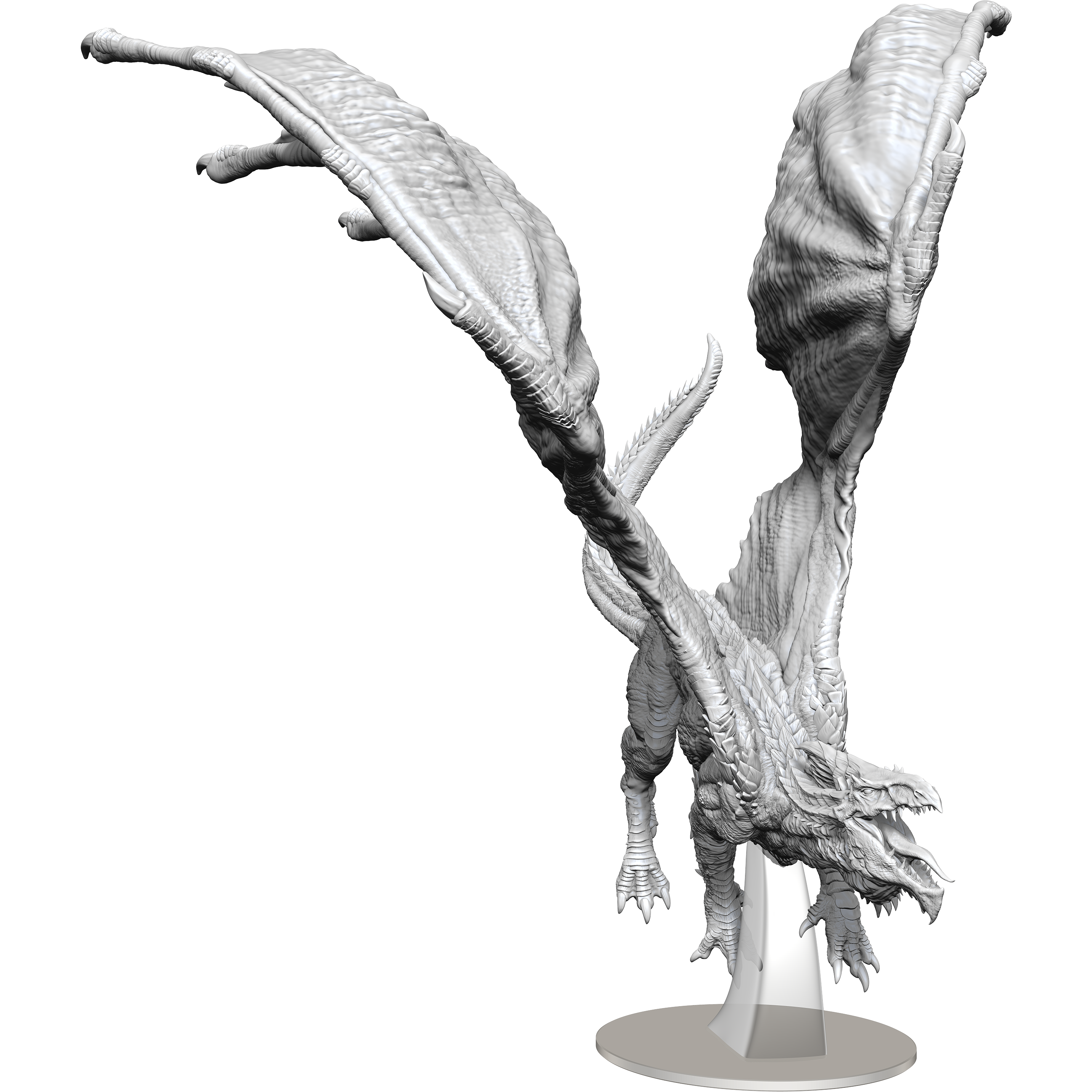 D&D - Minis - Nolzurs Marvelous Miniatures - Adult White Dragon