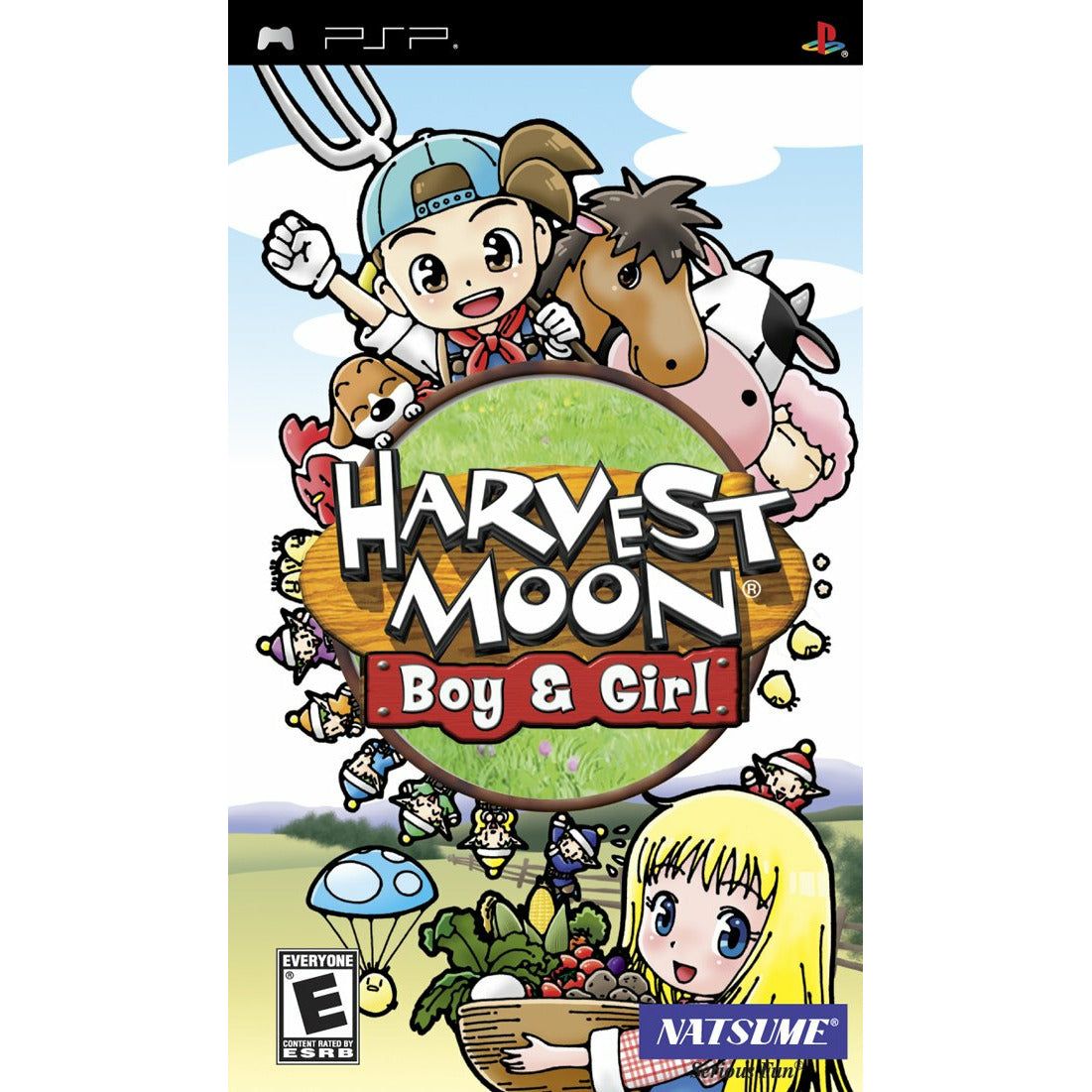 PSP - Harvest Moon Boy & Girl (In Case)