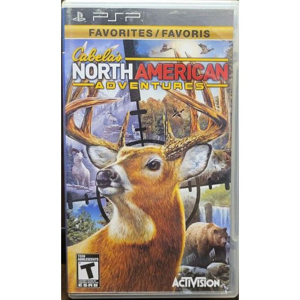 PSP - Cabela's North American Adventures (In Case / Favorites)