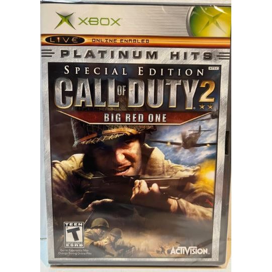 XBOX - Call of Duty 2 Big Red One Édition Spéciale (Hits Platine)