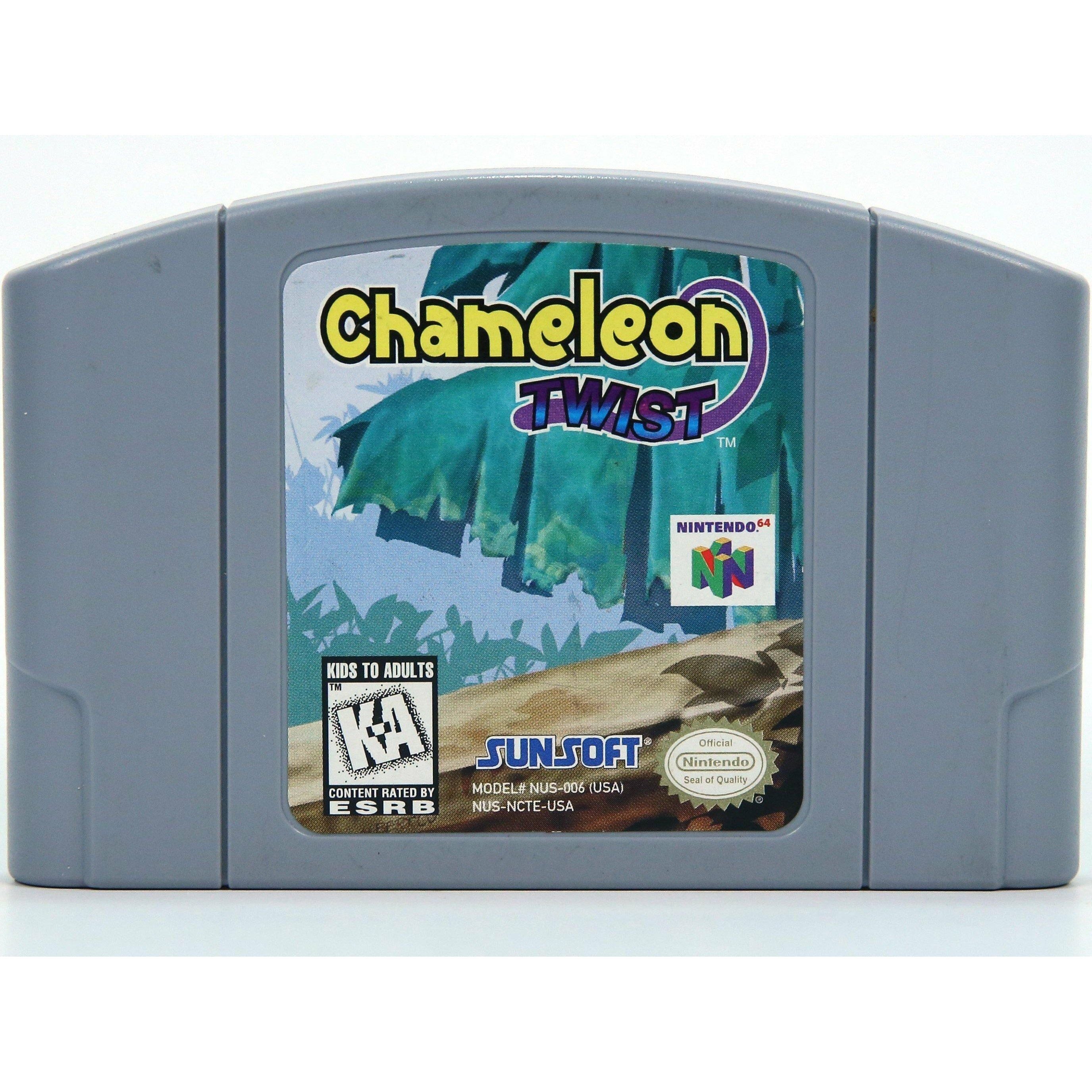 N64 - Chameleon Twist (cartouche uniquement)