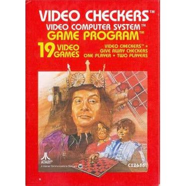Atari 2600 - Video Checkers (Cartridge Only)