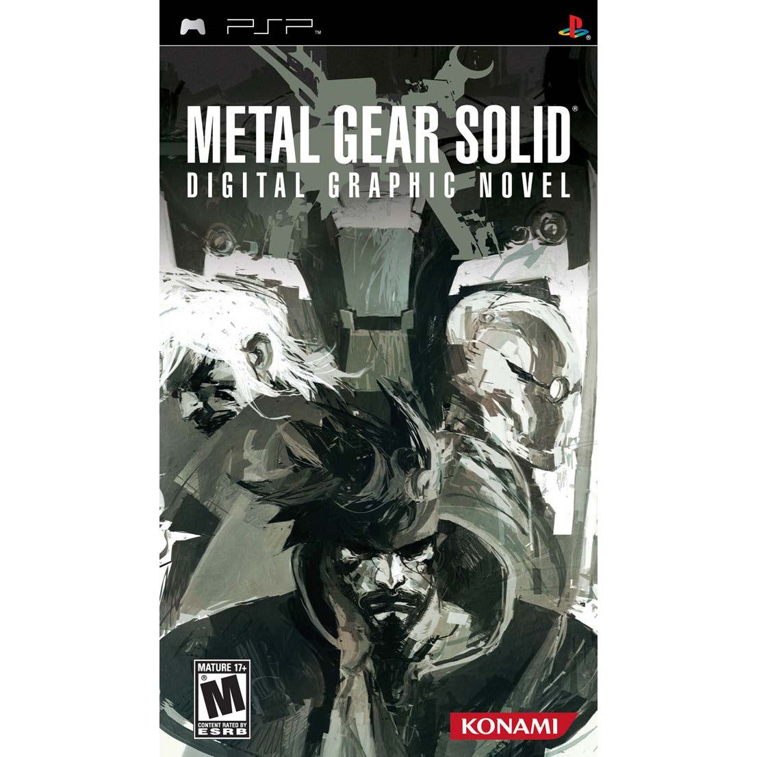 PSP - Roman graphique numérique Metal Gear Solid (au cas où)