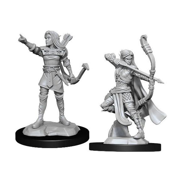 D&D - Minis - Nolzurs Marvelous Miniatures - Elf Female Ranger
