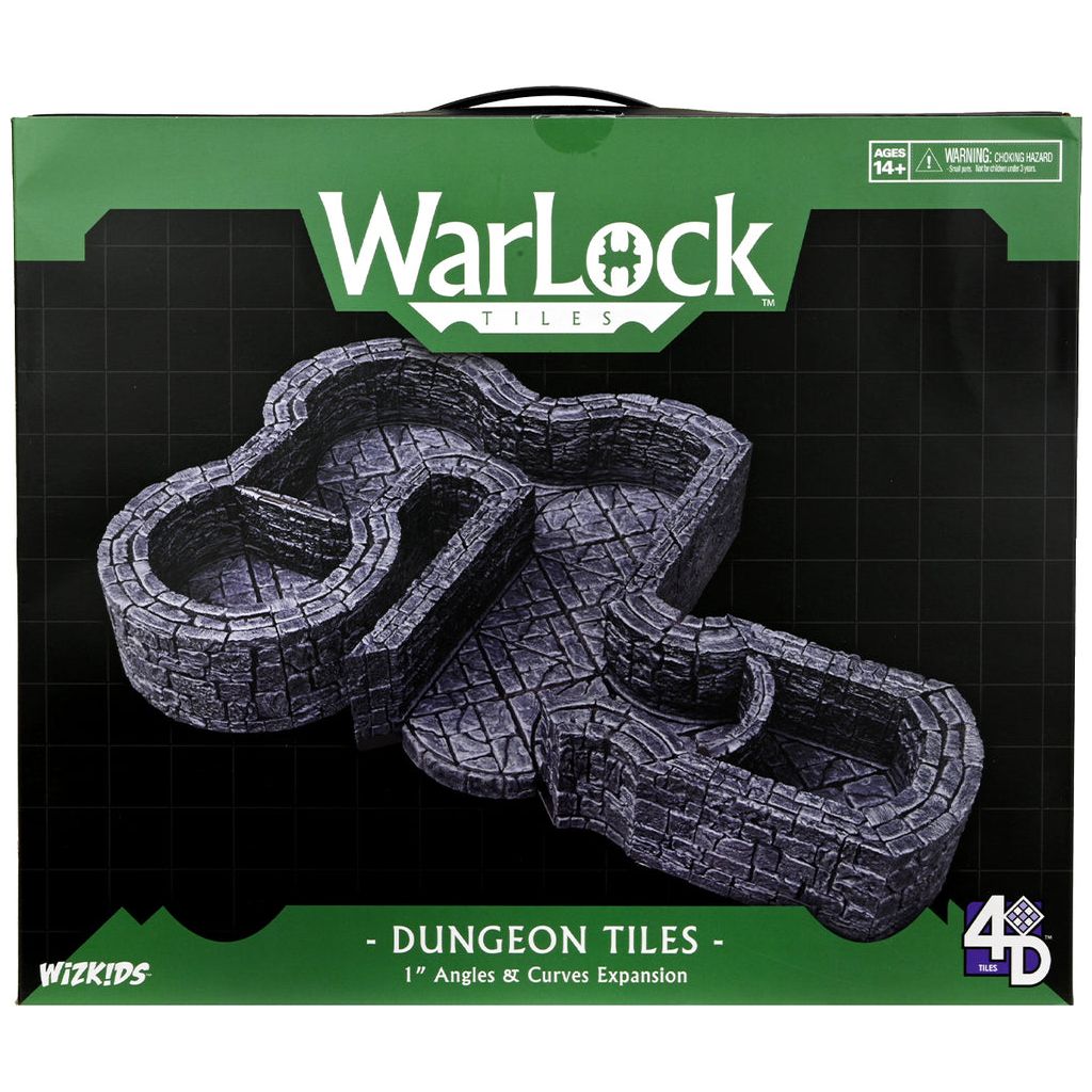 D&D - Warlock Tiles - 1" Angles & Curves Expansion