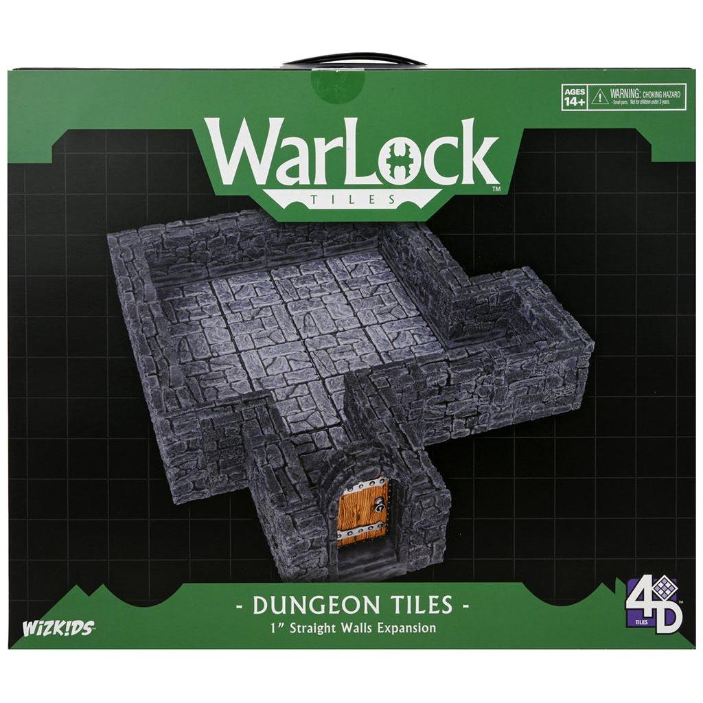 D&D - Warlock Tiles - 1" Straight Walls Expansion