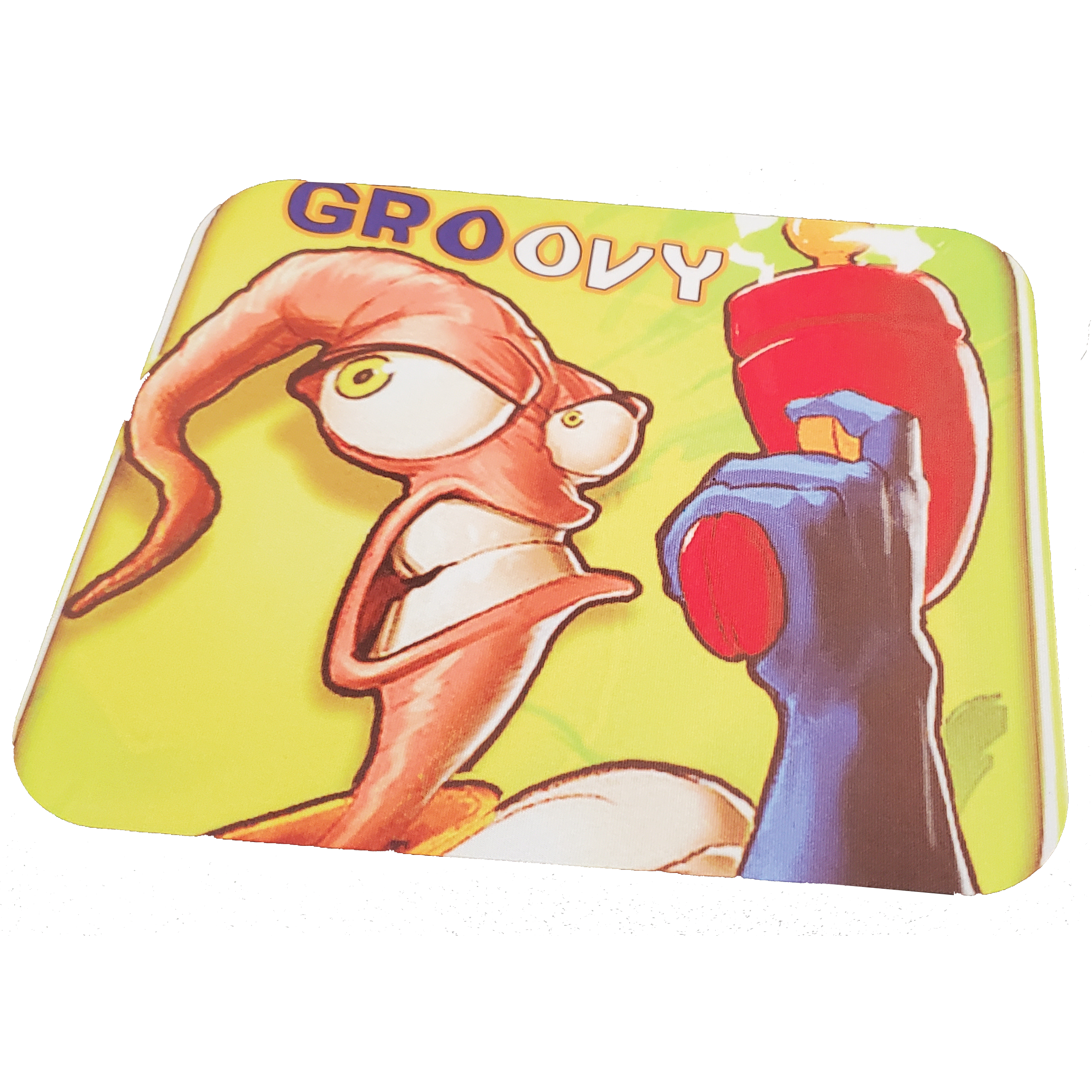Mouse Pad - Earthworm Jim - Groovy!