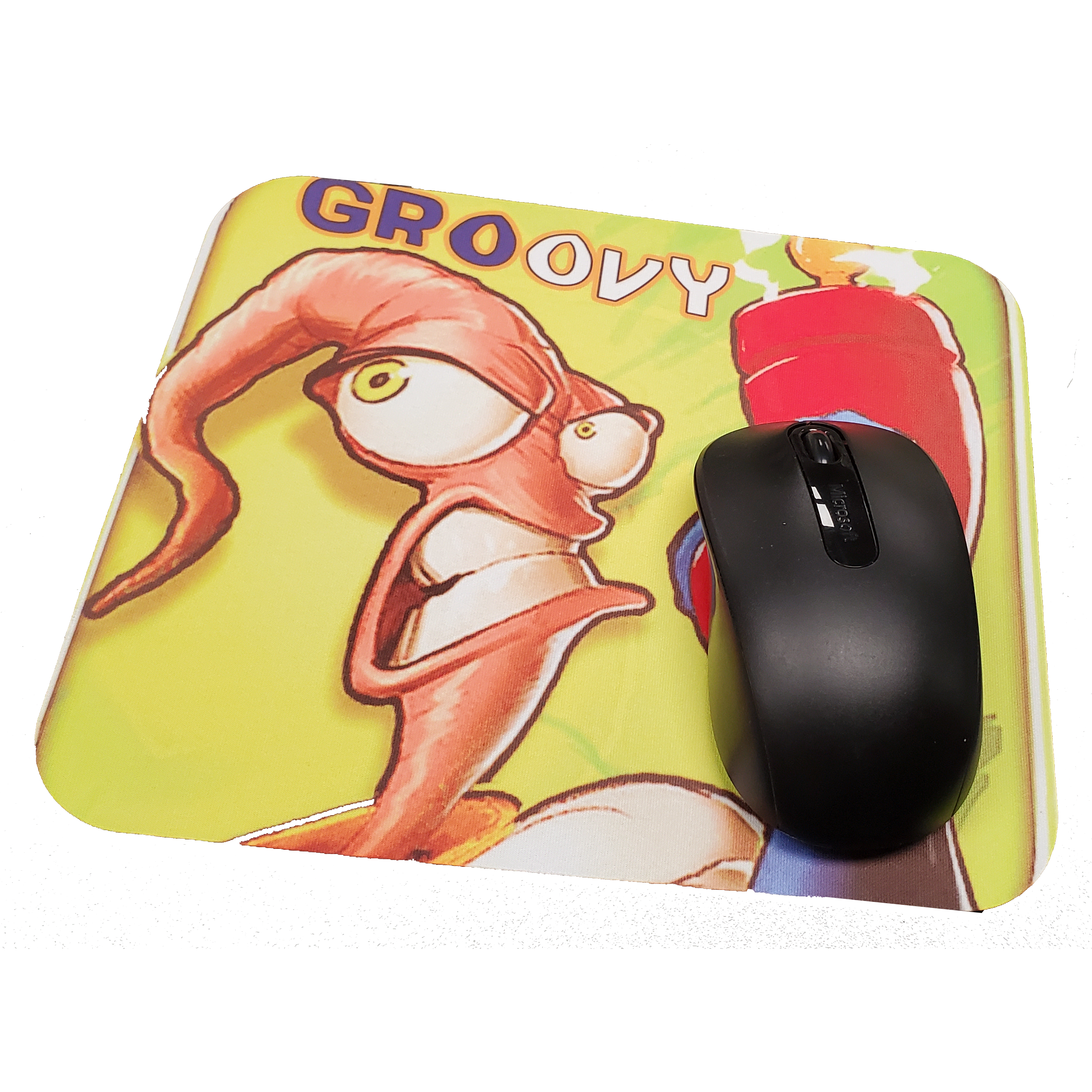 Mouse Pad - Earthworm Jim - Groovy!
