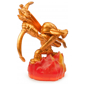 Skylanders Giants - Figurine Flameslinger dorée