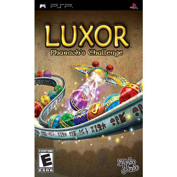 PSP - Luxor - Pharaoh's Challenge (Printed Coverart)
