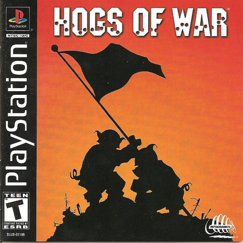 PS1 - Hogs of War (No Manual)