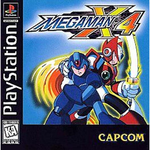PS1 - Mega Man X4
