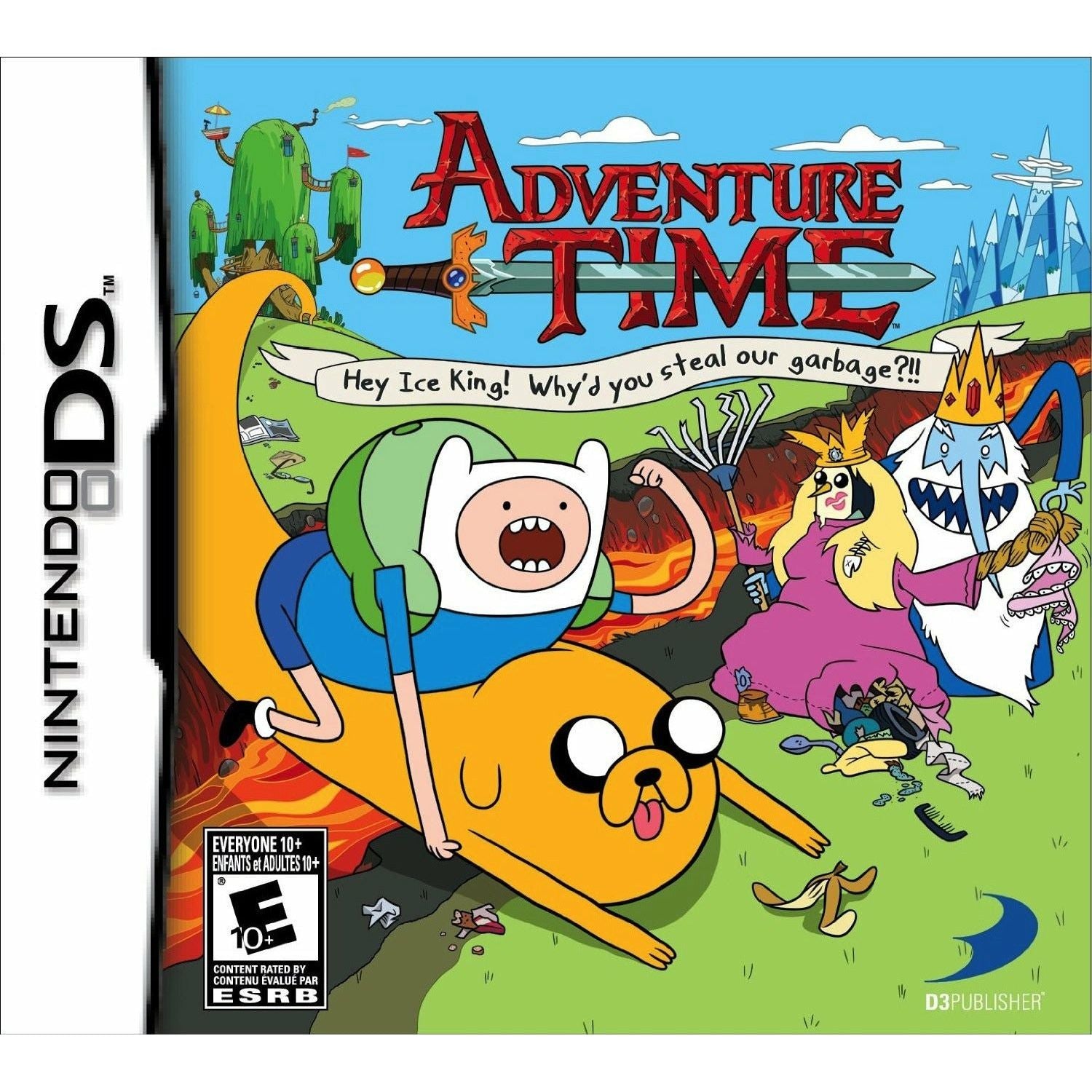 DS - Adventure Time Hé le roi des glaces ! Pourquoi as-tu volé nos déchets ?!! (Au cas où)