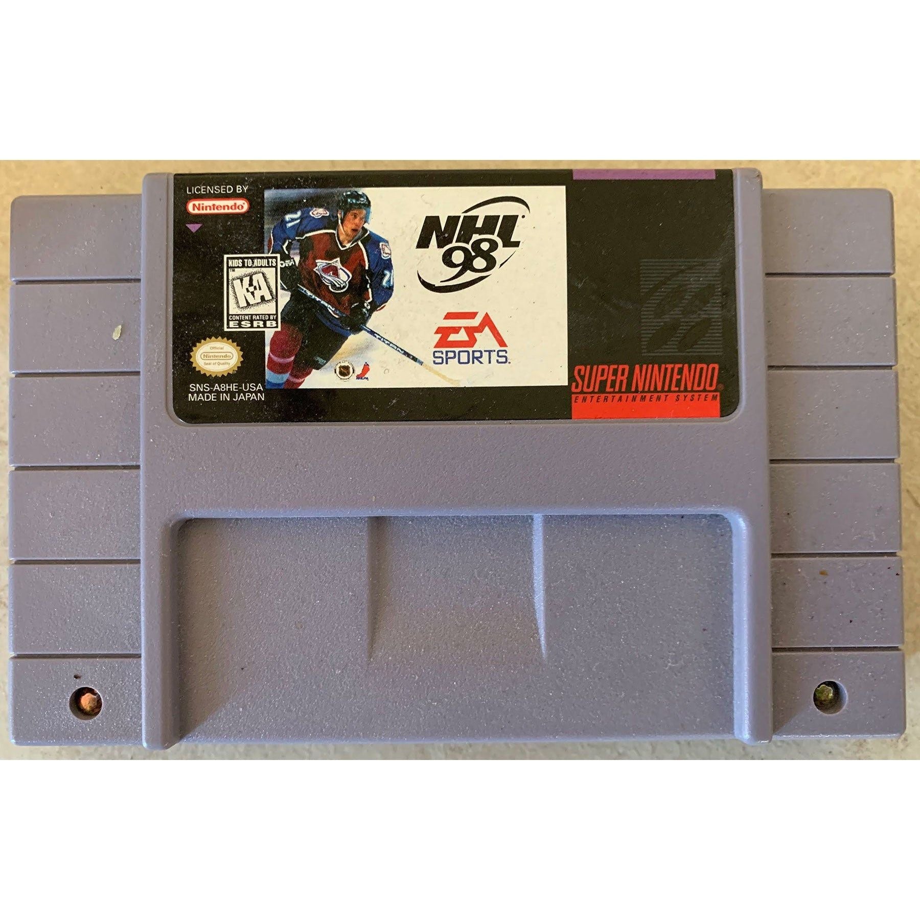 SNES - NHL 98 (cartouche uniquement)