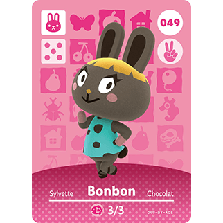 Amiibo - Animal Crossing Bonbon Card (#049)
