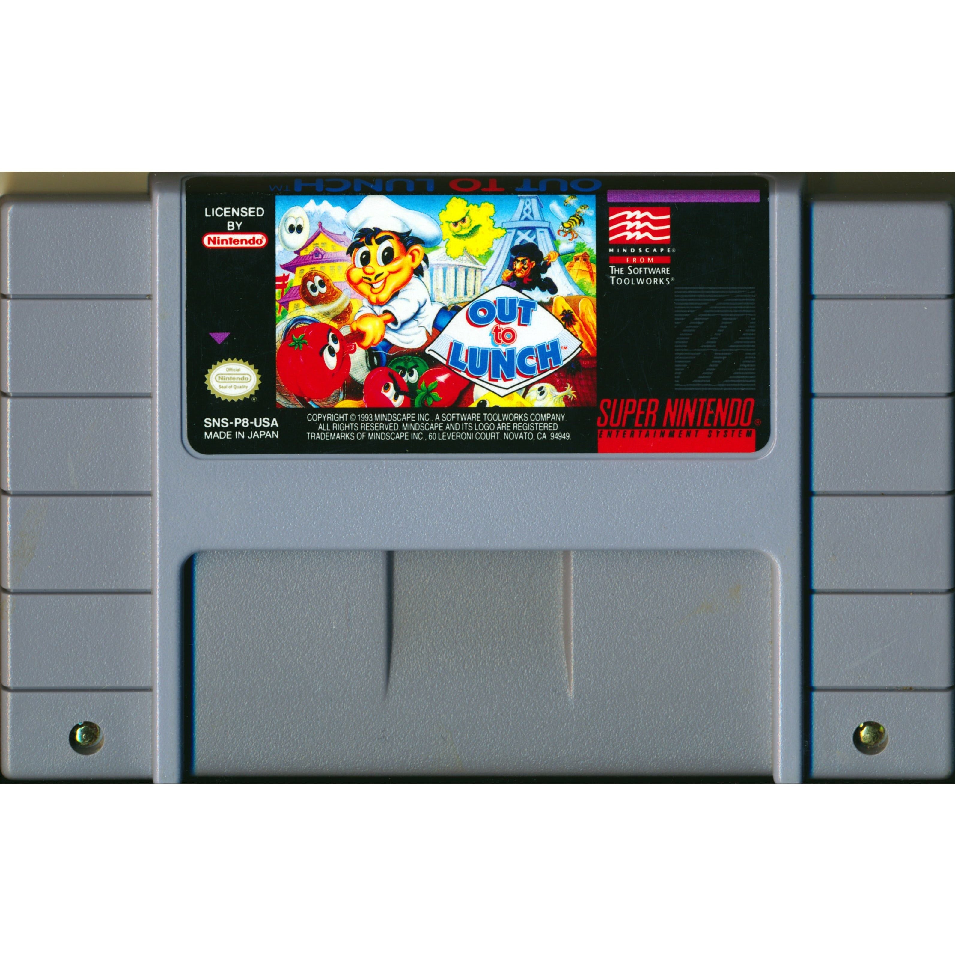 SNES - Out To Lunch (Cartridge Only)