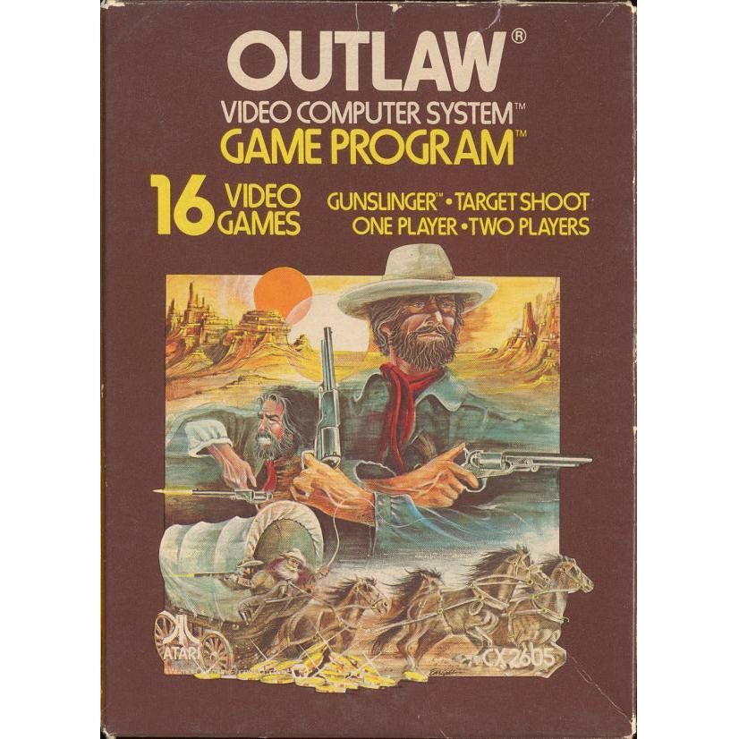 Atari 2600 - Outlaw (cartouche uniquement)