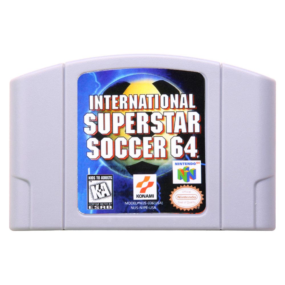 N64 - International Superstar Soccer 64 (cartouche uniquement)