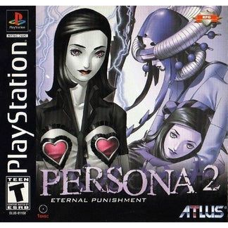 PS1 - Persona 2 Eternal Punishment ( W/ Bonus Disk)