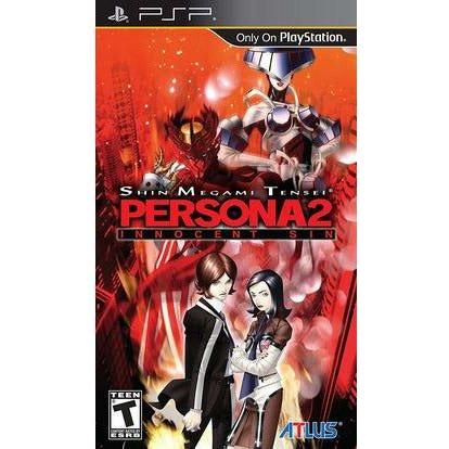 PSP - Shin Megami Tensei Persona 2 Innocent Sin avec mini bande-son (dans son étui)