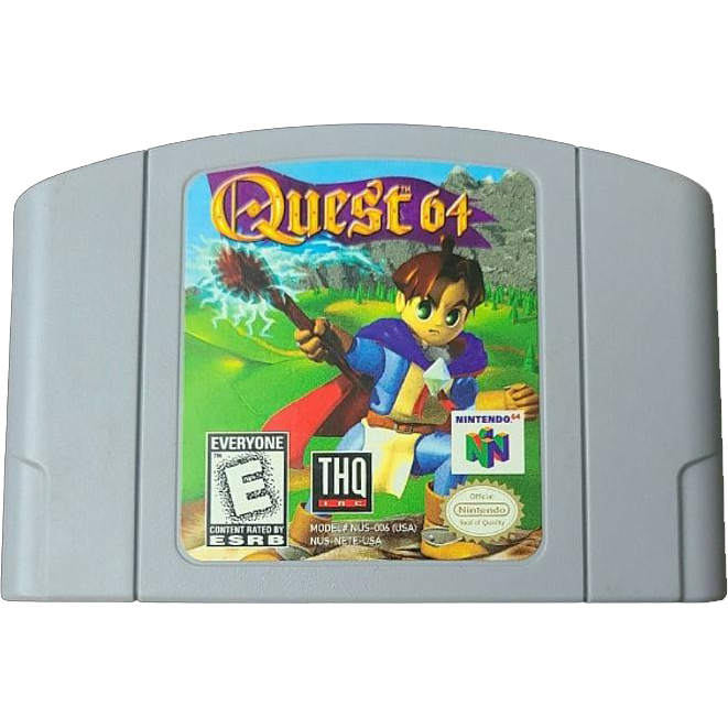 N64 - Quest 64 (Cartridge Only)