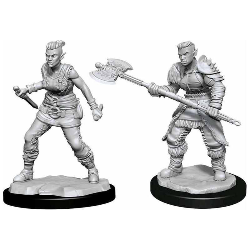 D&amp;D - Minis - Nolzurs Marvelous Miniatures - Orc Femelle Barbare