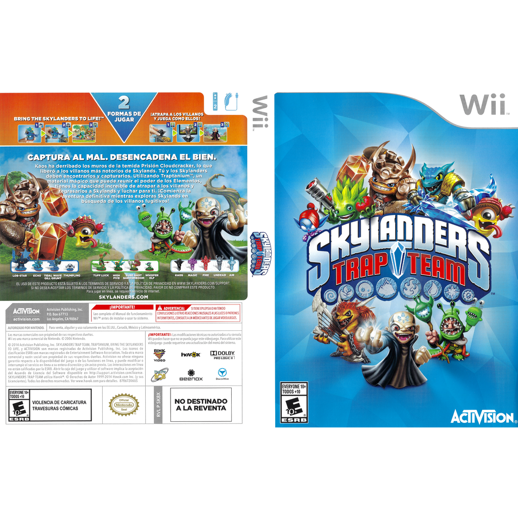 Wii - Skylanders Trap Team Game Only