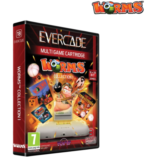 Evercade Worms Collection Cartridge Volume 1