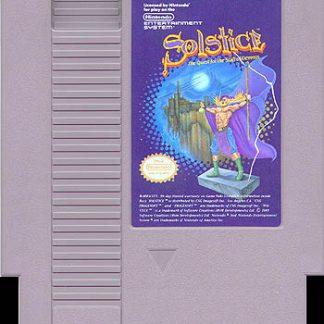 NES - Solstice : La quête du bâton des démons (cartouche uniquement)