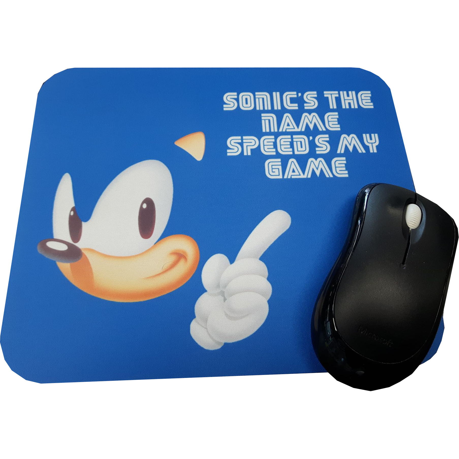Mouse Pad - Sonic - Speed's My Game