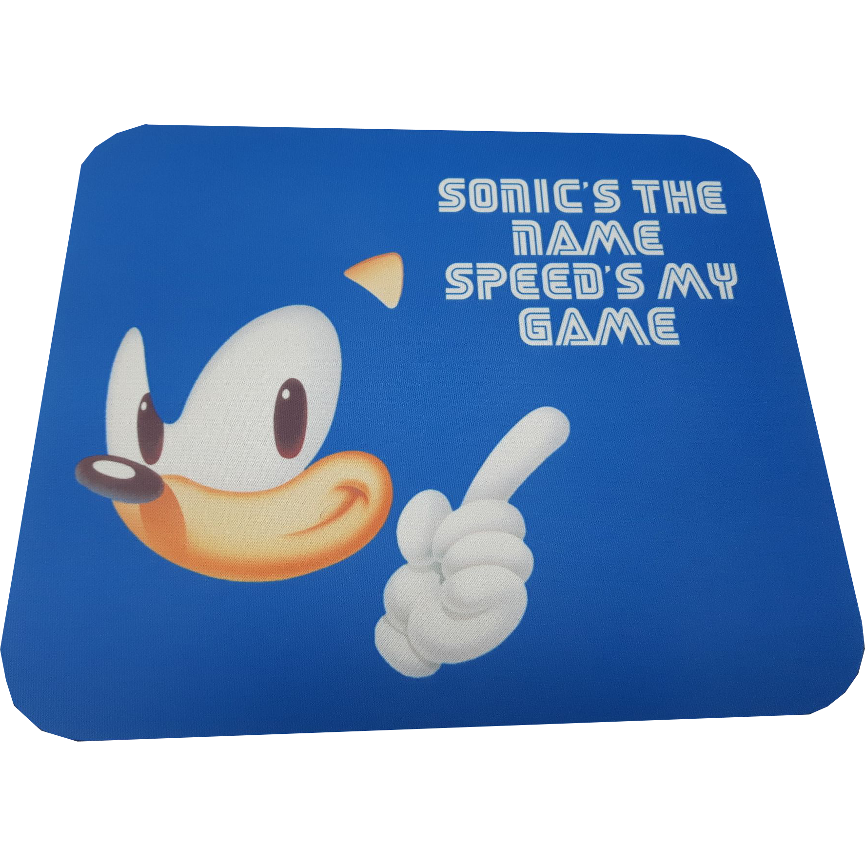 Mouse Pad - Sonic - Speed's My Game